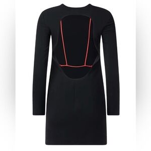 Alexander Wang Black Long Sleeve - Mid-Length Dress